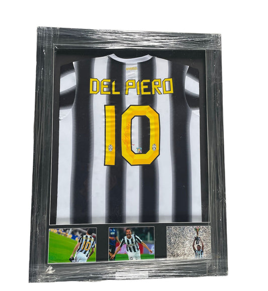 Alessandro Del Piero gesigneerd & ingelijst Juventus 2011-2012 shirt met certificaat