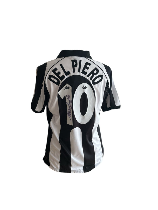 Del Piero gesigneerd Juventus 1997-1998 shirt met echtheidscertificaat
