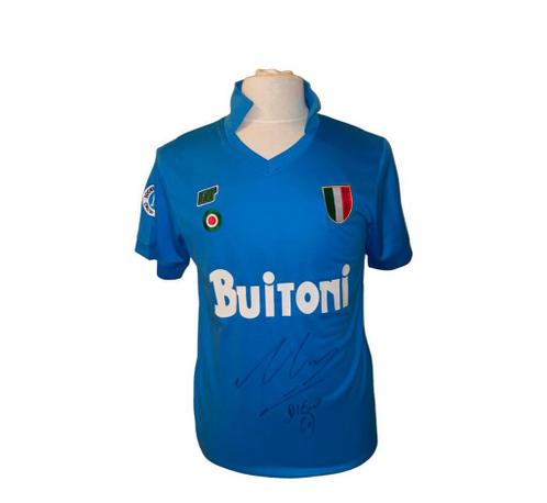 Diego Maradona gesigneerd Napoli 1987-1988 shirt met certificaat