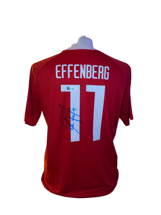 Stefan Effenberg gesigneerd Bayern München Shirt 2001/2002 met certificaat