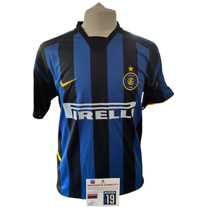 Ronaldo Nazário gesigneerd Internazionale 1999-2000 shirt met certificaat (Inter Autographs)