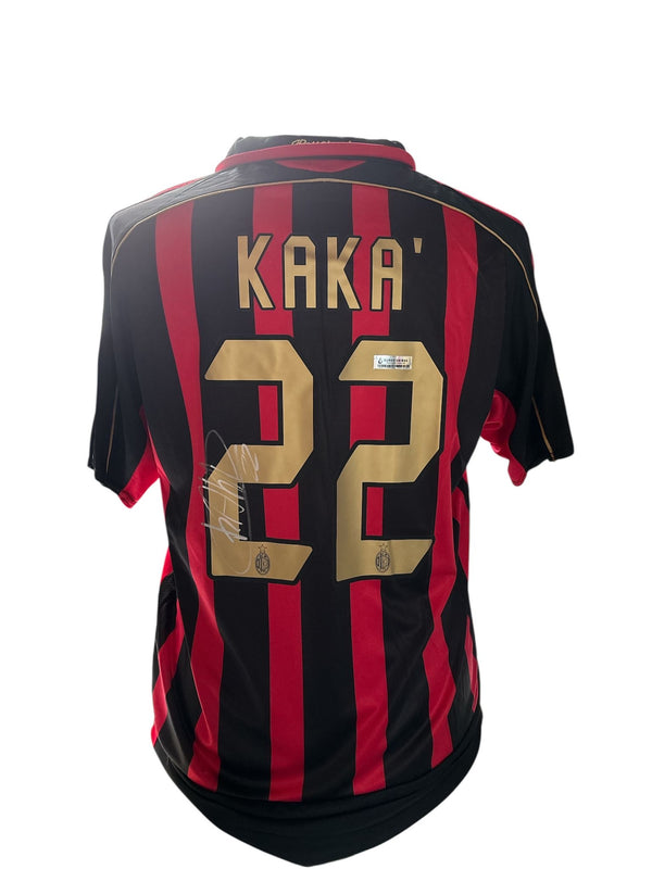 Kaká gesigneerd AC Milan 2006-2007 shirt met echtheidscertificaat