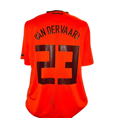 Rafael van der Vaart gesigneerd Nederlands elftal shirt 2010 met Fotobewijs