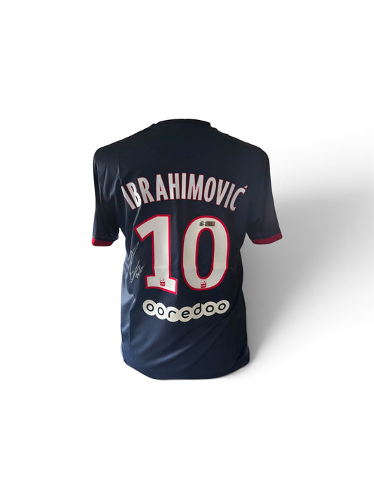 Zlatan Ibrahimović gesigneerd Paris Saint-Germain 2013-2014 shirt met certificaat