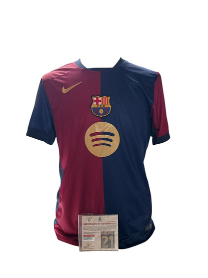 Frenkie de Jong gesigneerd FC Barcelona 2024-2025 shirt