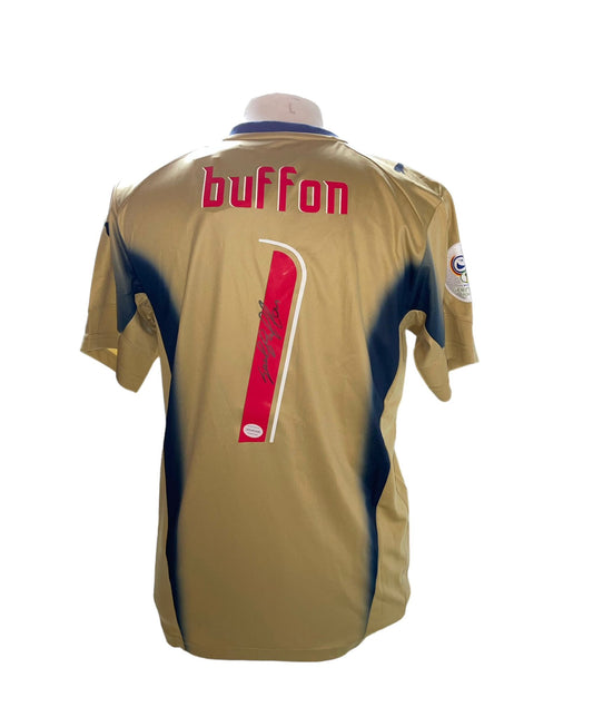 Gianluigi Buffon gesigneerd Italië WK 2006 shirt met certificaat