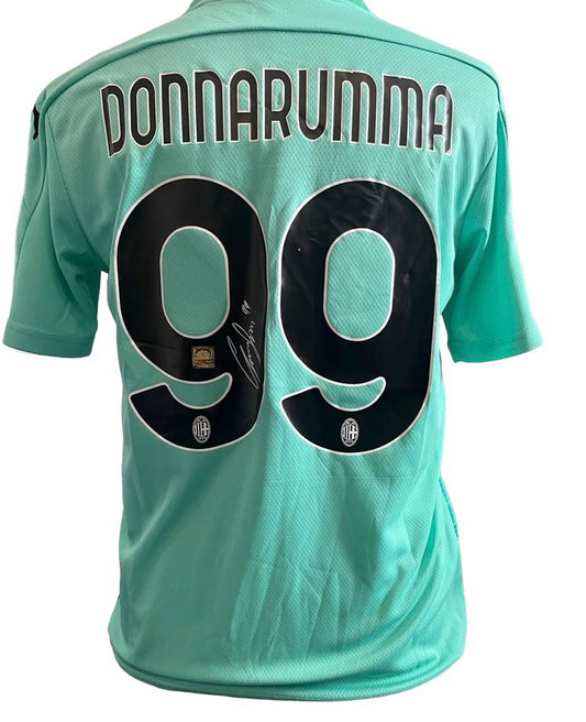 Gianluigi Donnarumma gesigneerd AC Milan 20/21 keepersshirt met certificaat