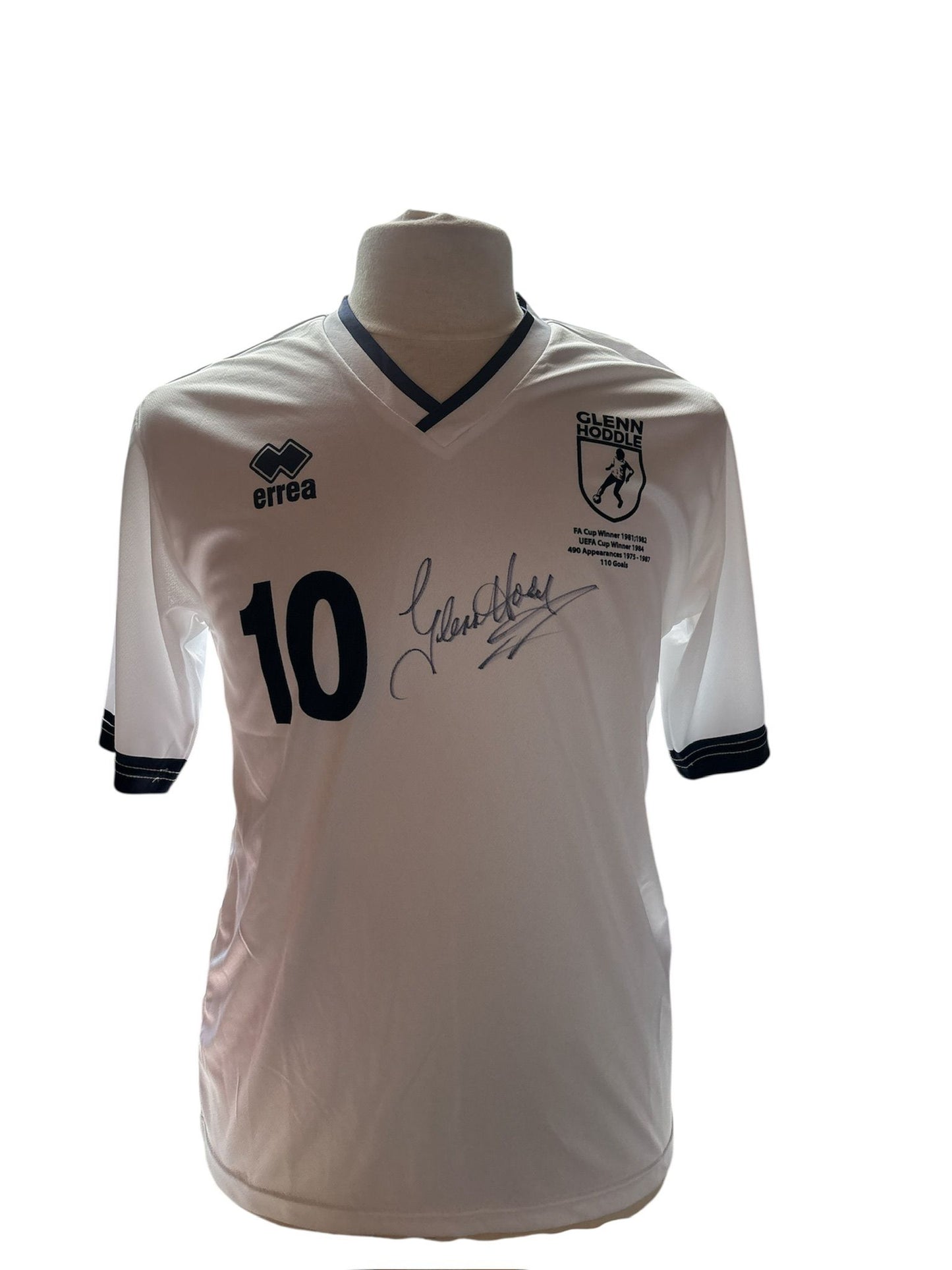 Glenn Hoddle gesigneerd shirt
