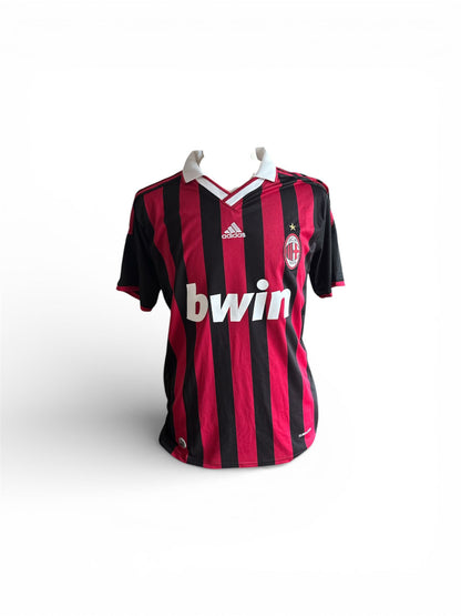 Klaas-Jan Huntelaar gesigneerd AC Milan 2009-2010 shirt met fotobewijs