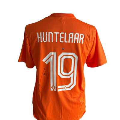 Klaas-Jan Huntelaar gesigneerd Nederland 2014 shirt met fotobewijs