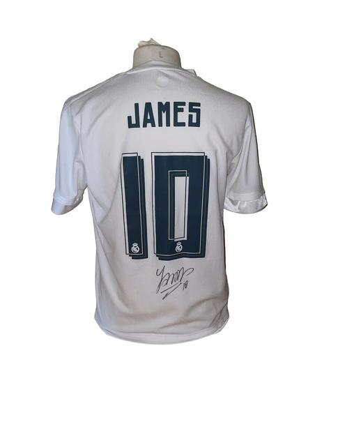James Rodríguez gesigneerd Real Madrid 2015-2016 shirt met certificaat