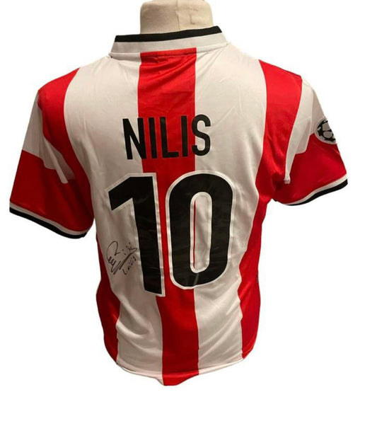 Luc Nilis gesigneerd PSV 1998-2000 shirt met certificaat
