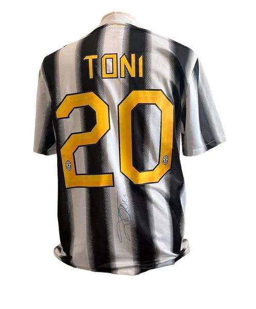 Luca Toni gesigneerd Juventus 2011-2012 shirt