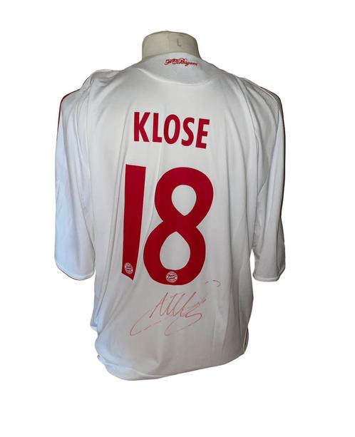 Miroslav Klose gesigneerd Bayern München 2008-2009 shirt met certificaat