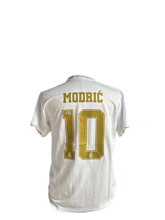 Luka Modric gesigneerd Real Madrid 2019-2020 shirt met echtheidscertificaat