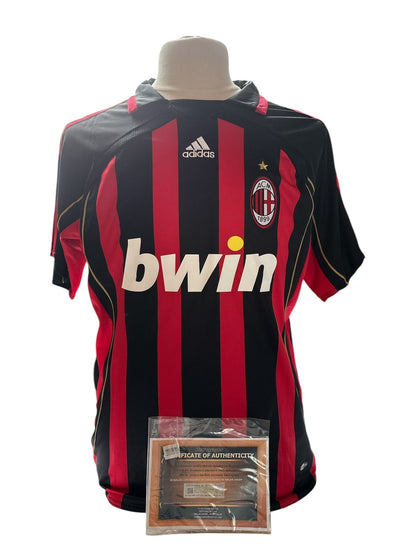 Ronaldo Lima signed AC Milan 2006-2007 shirt with certificate of authenticity