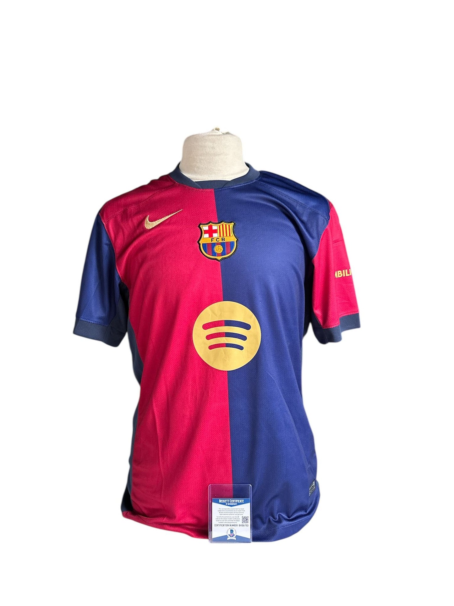 Raphina gesigneerd FC Barcelona 2024-2025 shirt met certificaat