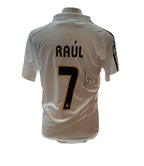 Raúl gesigneerd Real Madrid 03/04 shirt met certificaat
