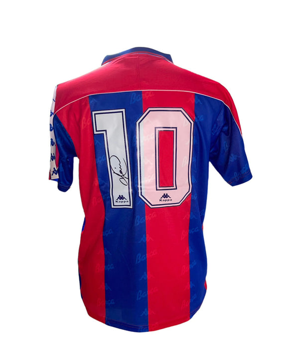 Romário gesigneerd FC Barcelona 1992-1995 shirt met certificaat