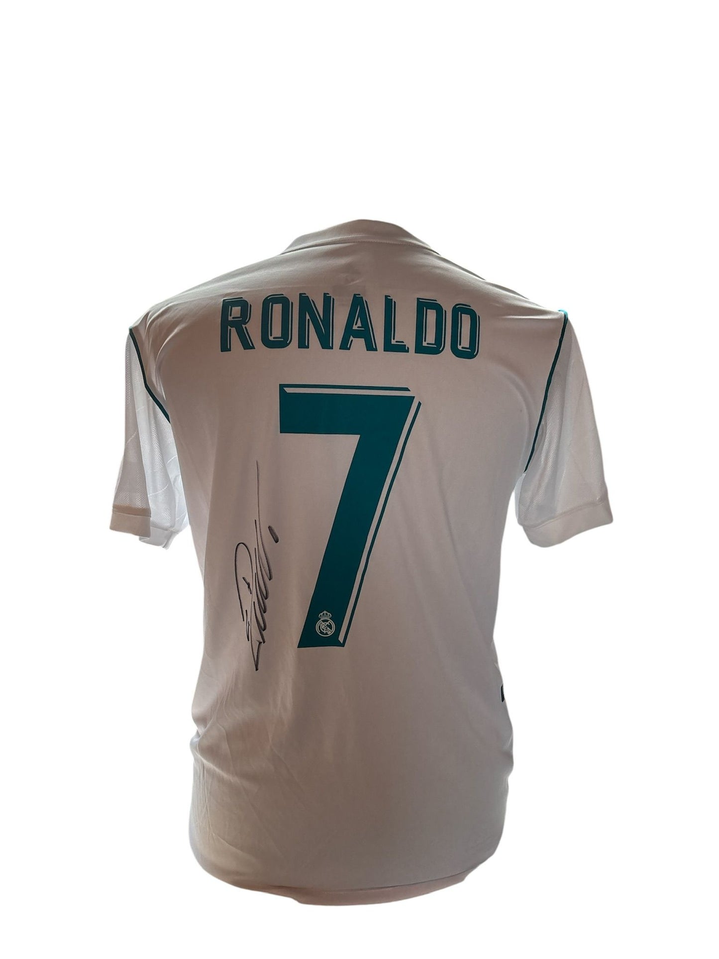 Cristiano Ronaldo signed Real Madrid 2017-2018 shirt with certificate of authenticity