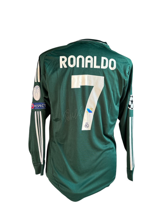 Cristiano Ronaldo gesigneerd Real Madrid 2012-2013 Third kit met certificaat