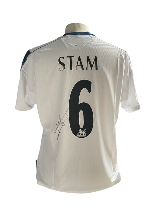 Jaap Stam gesigneerd Manchester United 1999-2000 Third kit met fotobewijs