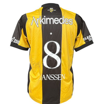 Theo Janssen gesigneerd Vitesse 2024-2025 shirt met fotobewijs