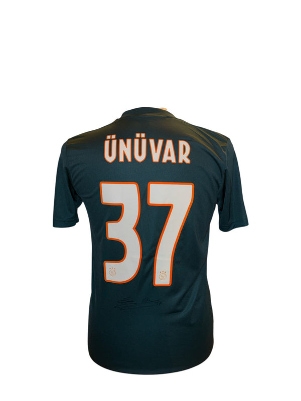 Naci Ünüvar gesigneerd Ajax 2019-2020 shirt
