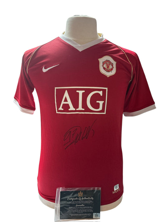 Cristiano Ronaldo gesigneerd Manchester United 2006-2007 shirt met certificaat