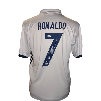 Cristiano Ronaldo gesigneerd Real Madrid 2016-2017 shirt met echtheidscertificaat