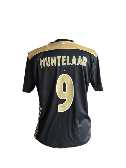 Klaas-Jan Huntelaar gesigneerd Ajax 2018-2019 shirt met fotobewijs