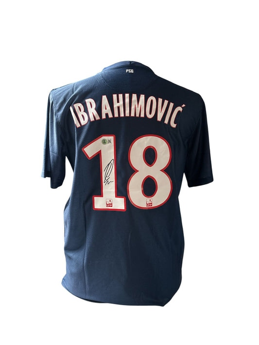 Zlatan Ibrahimović gesigneerd Paris Saint Germain 2012-2013 shirt met certificaat