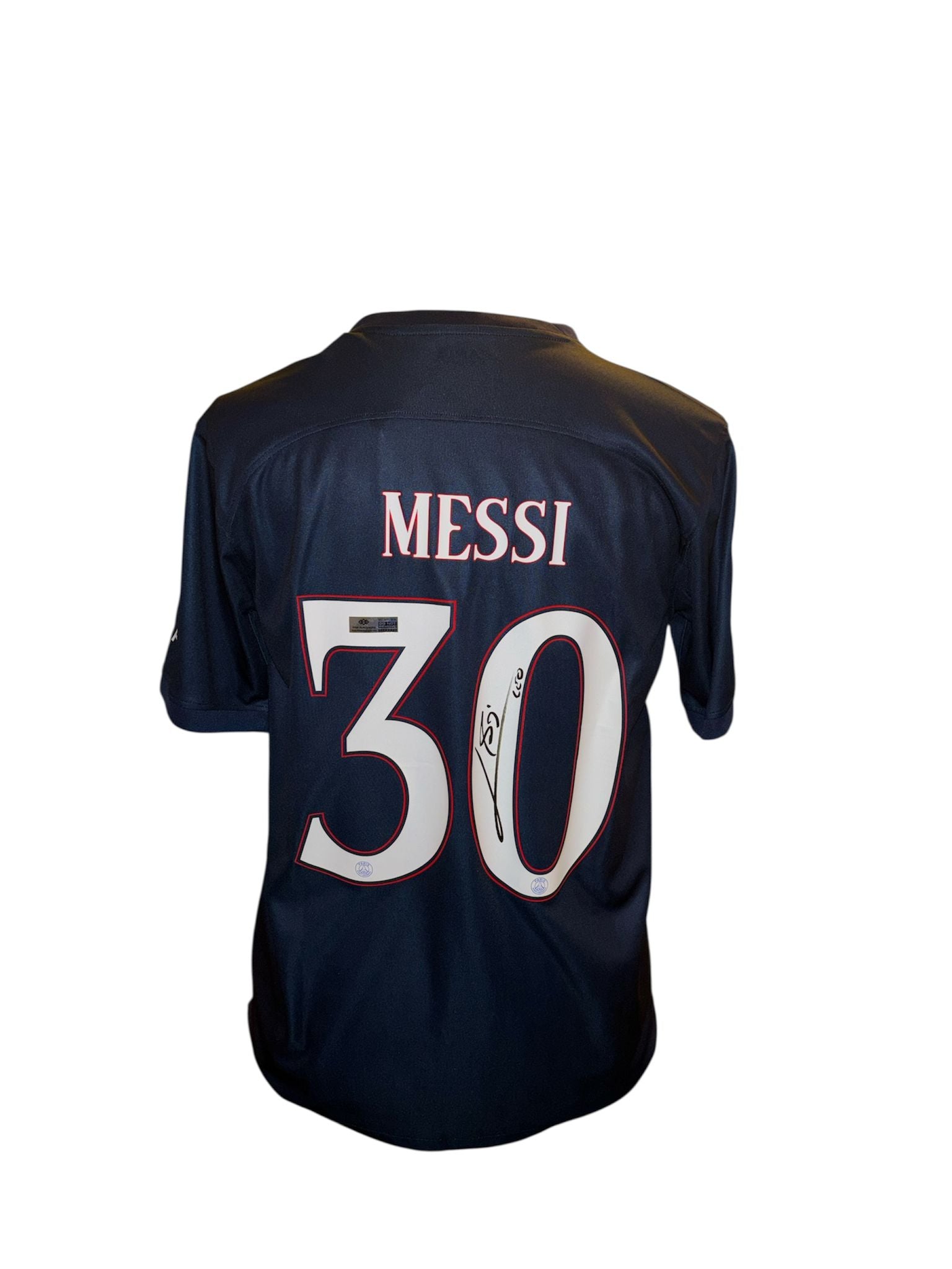 Lionel Messi signed Paris Saint Germain 2022-2023 shirt with certificate of authenticity