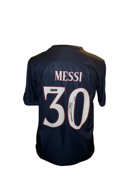 Lionel Messi gesigneerd Paris Saint Germain 2022-2023 shirt met certificaat